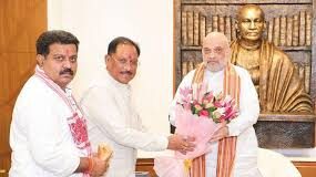 छत्तीसगढ़ में अखिल भारतीय आयुर्वेद संस्थान के स्थापना का प्रस्ताव विकसित करने की दिशा में अमित शाह से मिले मुख्यमंत्री विष्णुदेव साय