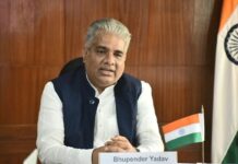 केंद्रीय मंत्री भूपेंद्र यादव ने जलवायु और भविष्य के लिए प्रकृति से प्रेरणा लेते रहने का संकल्प दोहराने का आग्रह किया bhupendra-yadav