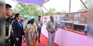 राष्ट्रपति द्रौपदी मुर्मु ने कूनो राष्ट्रीय उद्यान का दौरा किया