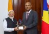 सेशेल्स ने PM मोदी को दिया ‘गार्डियन ऑफ द ब्लू होराइजन’ अवॉर्ड