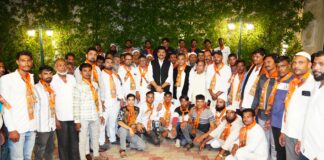 पूर्व नगर परिषद अध्यक्ष भाई लालमिया सैकड़ों समर्थकों के साथ भाजपा में शामिल
