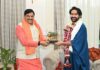 मुख्यमंत्री डॉ. यादव से मिले बागेश्वर धाम के पीठाधीश्वर धीरेंद्र शास्त्री महाराज