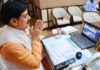 मुख्यमंत्री डॉ. यादव ने वीसी से सहभागिता कर किसानों को दीं शुभकामनाएं