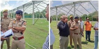 मैनपुरी में मुख्यमंत्री योगी आदित्यनाथ का दौरा, सुरक्षा के लिए किए गए कड़े बंदोबस्त