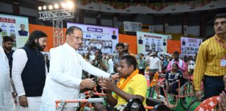 दिव्यांगजनों के सम्मान और सशक्तीकरण के लिए सरकार निरंतर प्रतिबद्ध : मुख्यमंत्री विष्णु देव साय