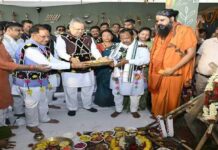 हरेली तिहार पर सजा सीएम हाउस, पारंपरिक रंग में नजर आए मुख्यमंत्री विष्णु देव साय