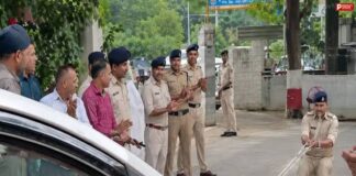 ग्वालियर पुलिस की भावुक विदाई, आरक्षक ने अपने अंदाज से जीता IG का दिल