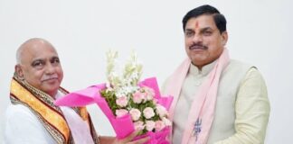 मुख्यमंत्री डॉ. यादव ने वरिष्ठ विधायक एवं प्रदेशाध्यक्ष खंडेलवाल को जन्मदिन पर दीं शुभकामनाएं